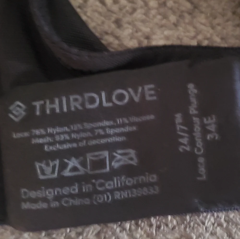 Thirdlove bra Lace Contour Plunge 34E - Picture 2 of 2
